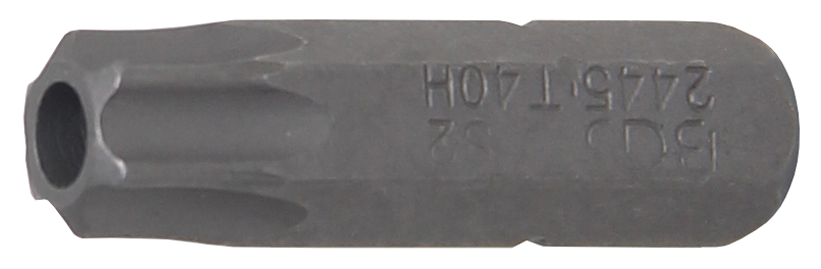 Bit | Antrieb Außensechskant 6,3 mm (1/4") | T-Profil (für Torx) mit Bohrung T40