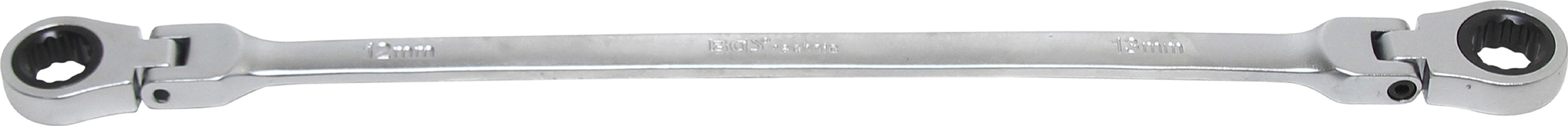 Doppel-Ratschen-Gelenkschlüssel | SW 12 x 13 mm