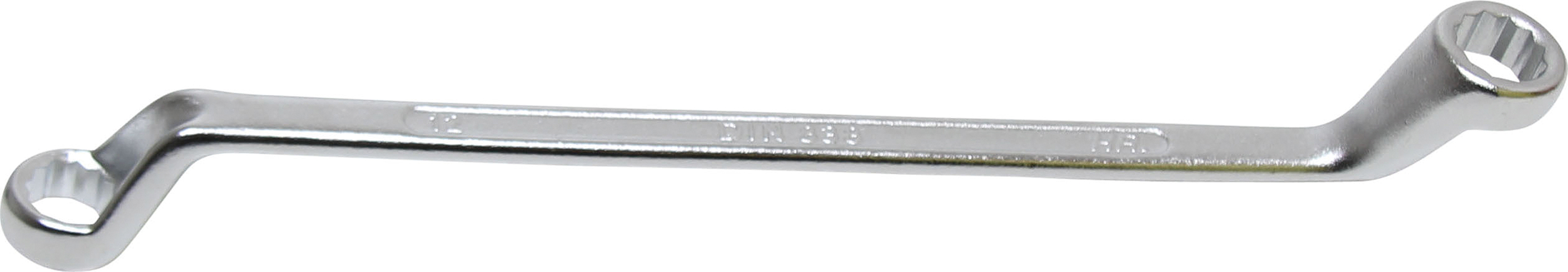 Doppel-Ringschlüssel, gekröpft | SW 12 x 13 mm