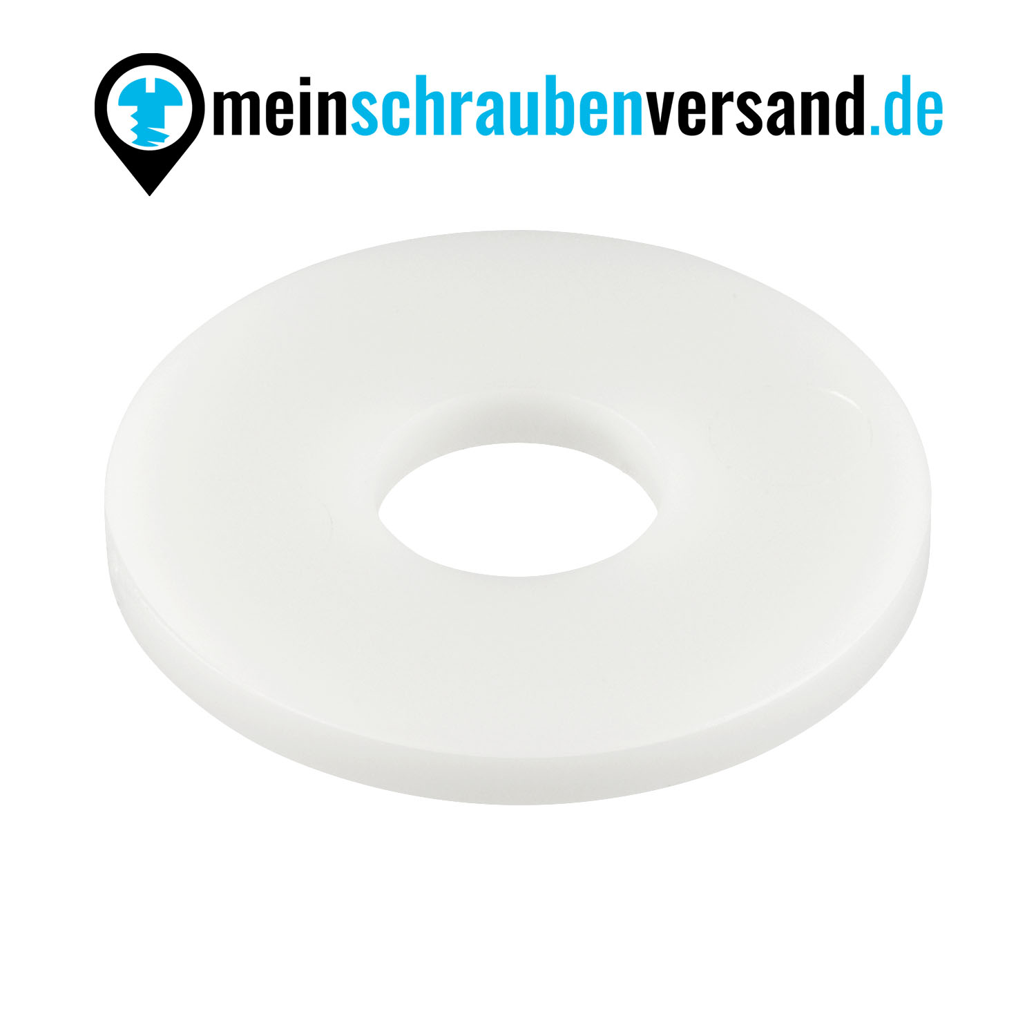 Unterlegscheiben DIN 9021 PA M3 - M16 (großer Außendurchmesser) ISO 7093-1 Beilagscheiben Karosseriescheiben Kunststoffscheiben Polyamid PA M16 25