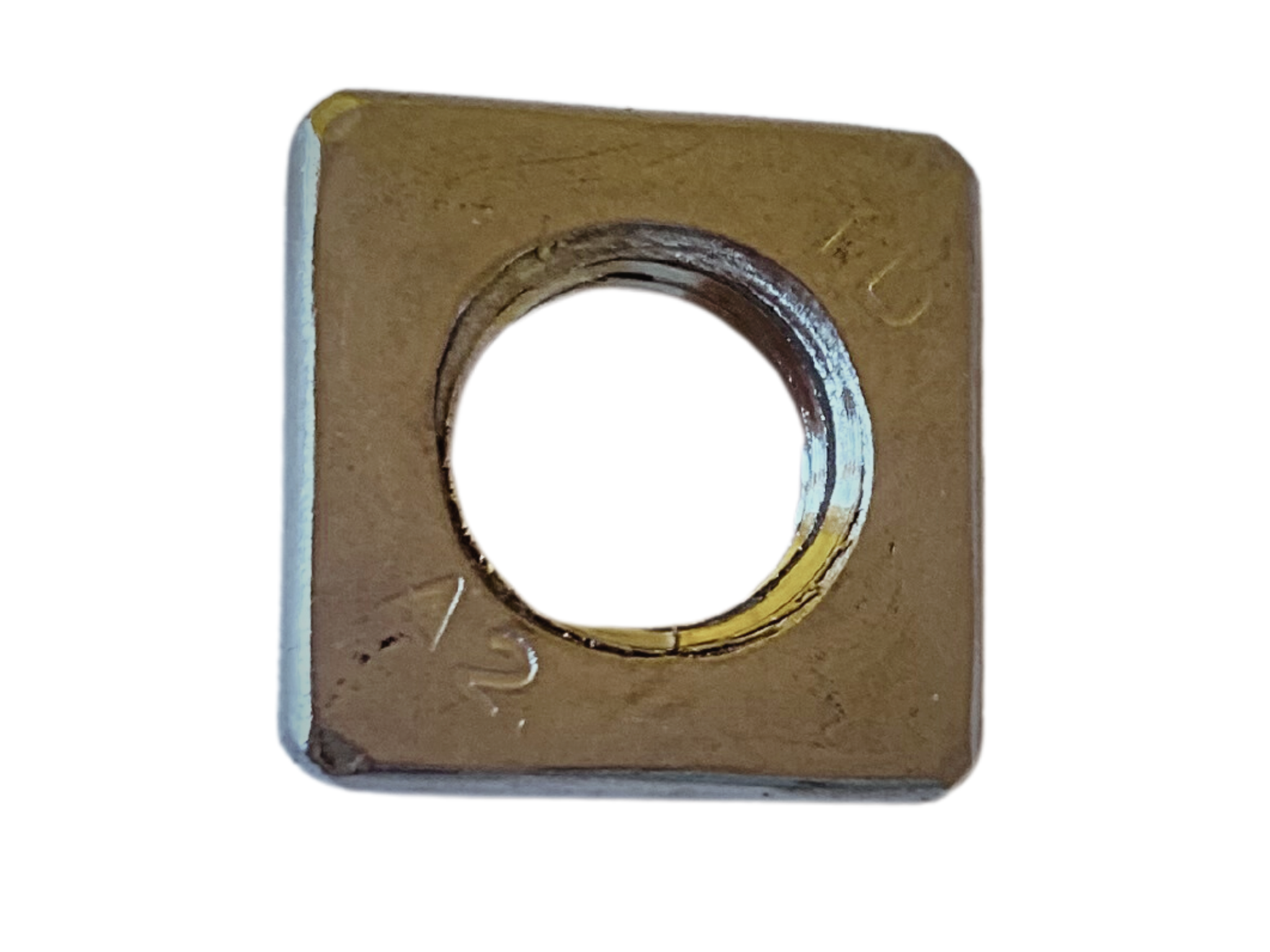 Vierkantmuttern (niedrige Form) - Mutter (alle Größen & Mengen M2 - M2,5 - M3 - M4 - M5 - M6 - M8 - M10) - DIN 562 - Edelstahl A2 (V2A) - Einlegemutter -  M2,5 1000 Stück