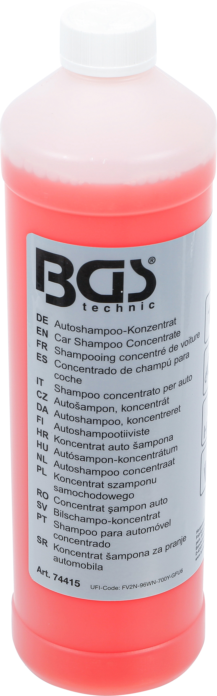 Autoshampoo-Konzentrat | rot | 1000 ml