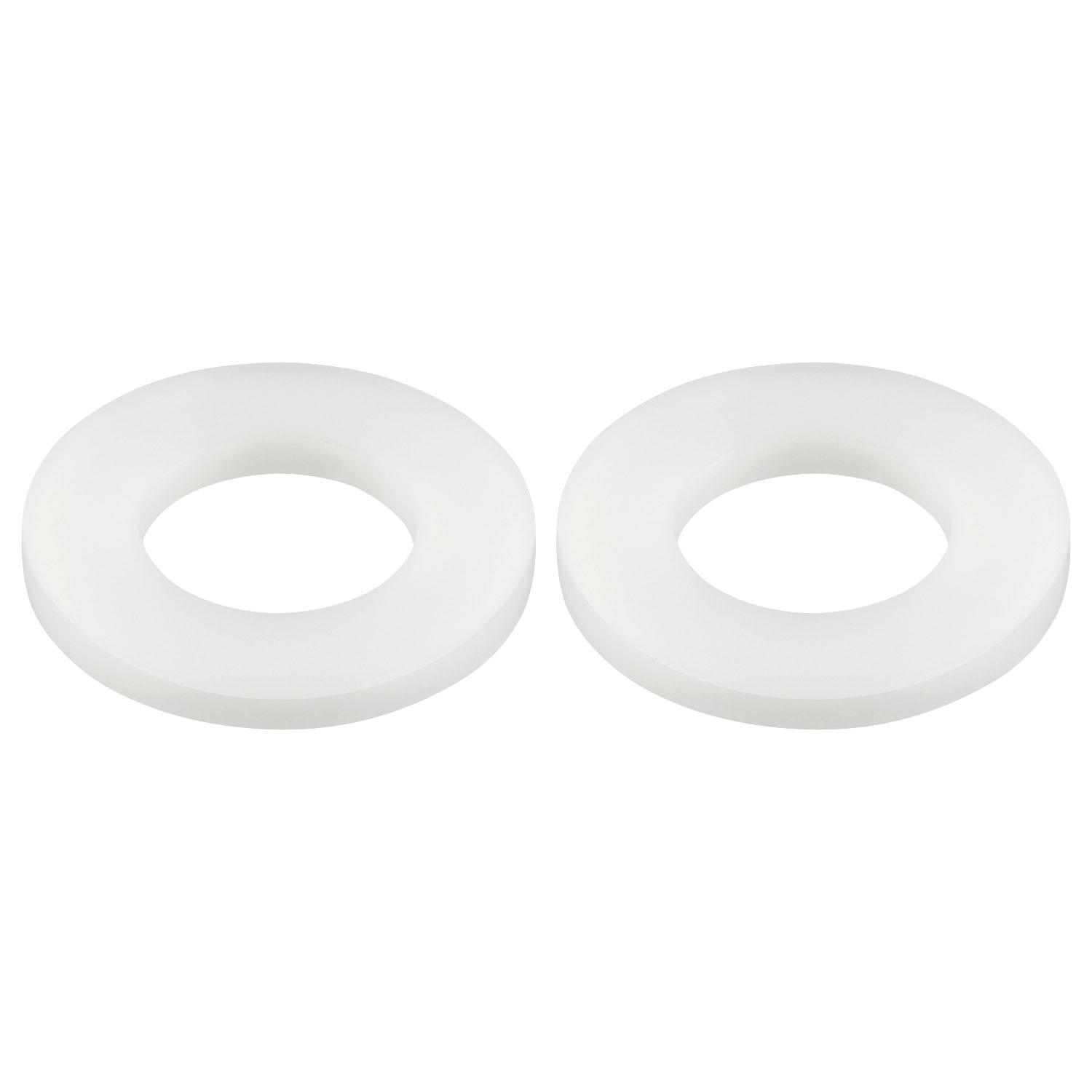 Unterlegscheiben Form A M2 50 Stück (Standard, Polyamidscheiben) DIN 125 - Beilagscheiben - Kunststoff - PA - M2 (2,2) 50