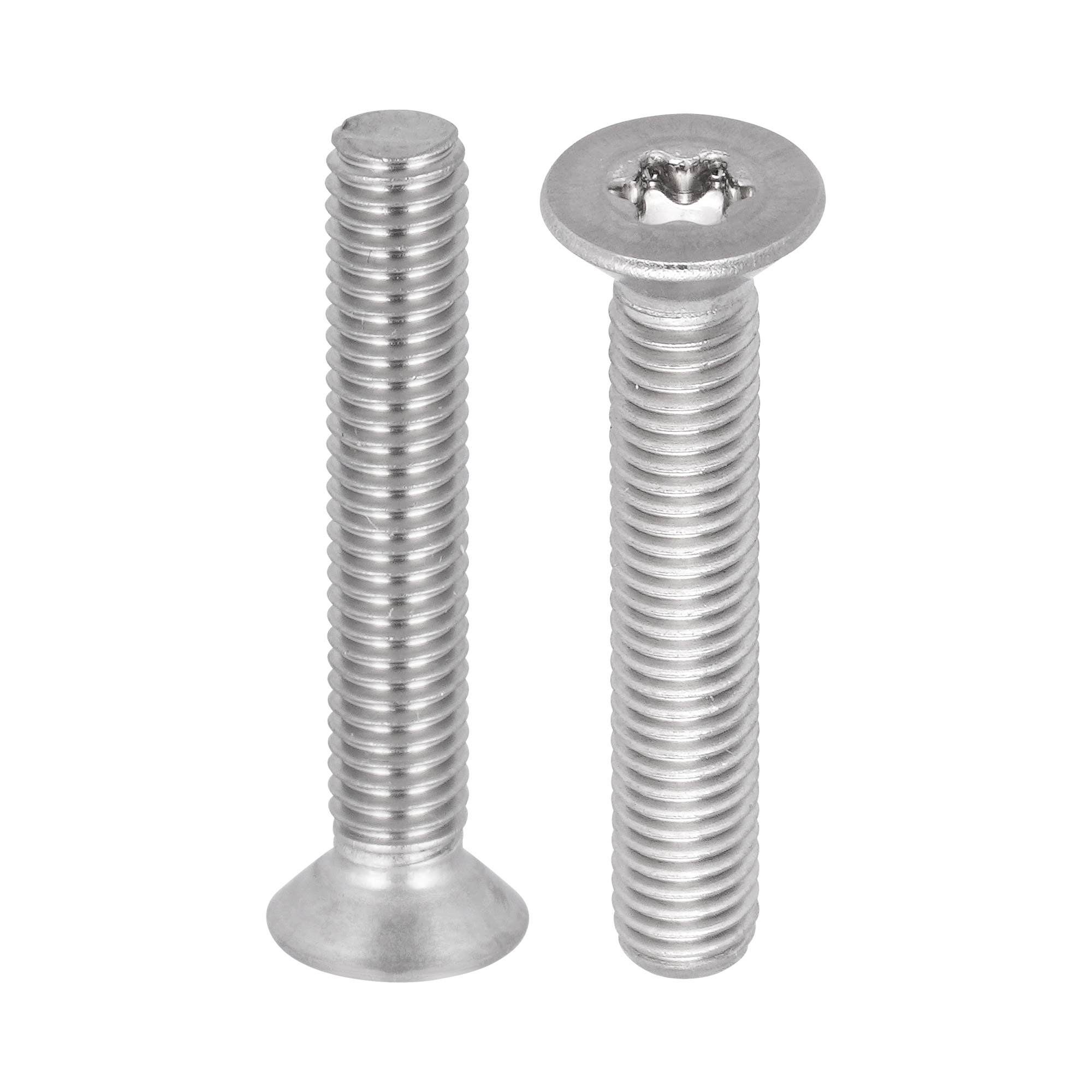 Senkkopfschrauben Torx M5x35 Innensechsrund - Vollgewinde ISO 14581 DIN 965 TX Senkschrauben Edelstahl M5 x 35 mm 25 Stück