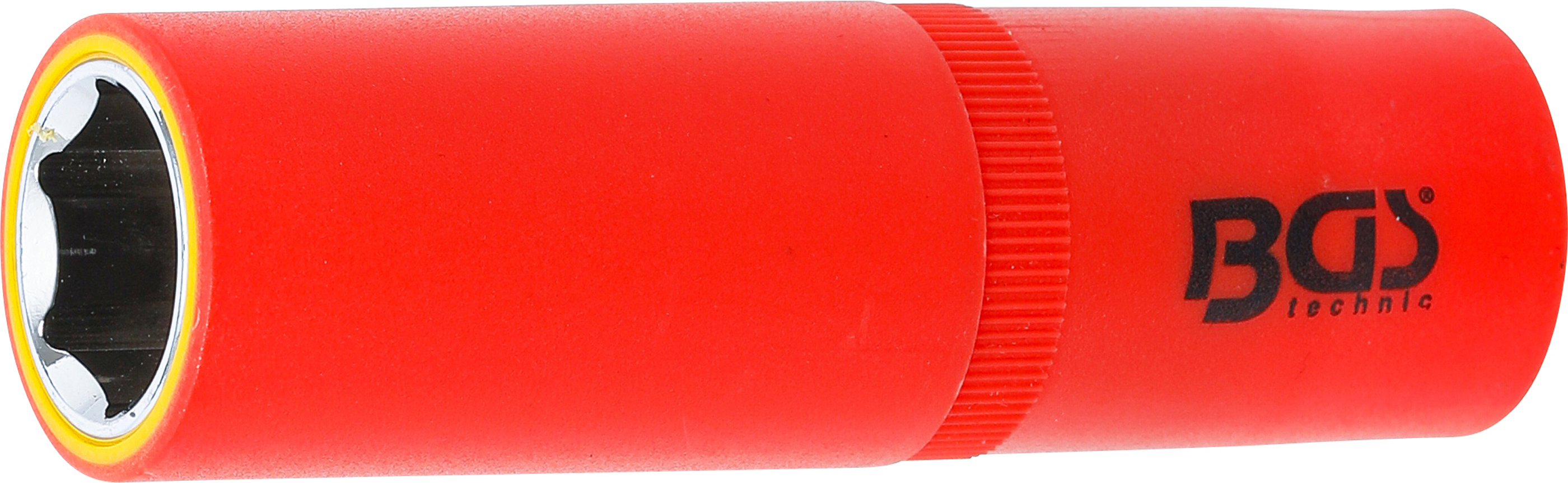 VDE-Steckschlüssel-Einsatz Sechskant | Antrieb Innenvierkant 12,5 mm (1/2") | SW 17 mm